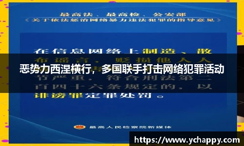 恶势力西涅横行，多国联手打击网络犯罪活动
